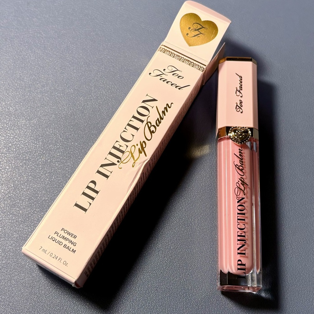 Too Faced Lip Injection Lip Balm Power Plumping Liquid Balm 0.24 oz / 7 mL New